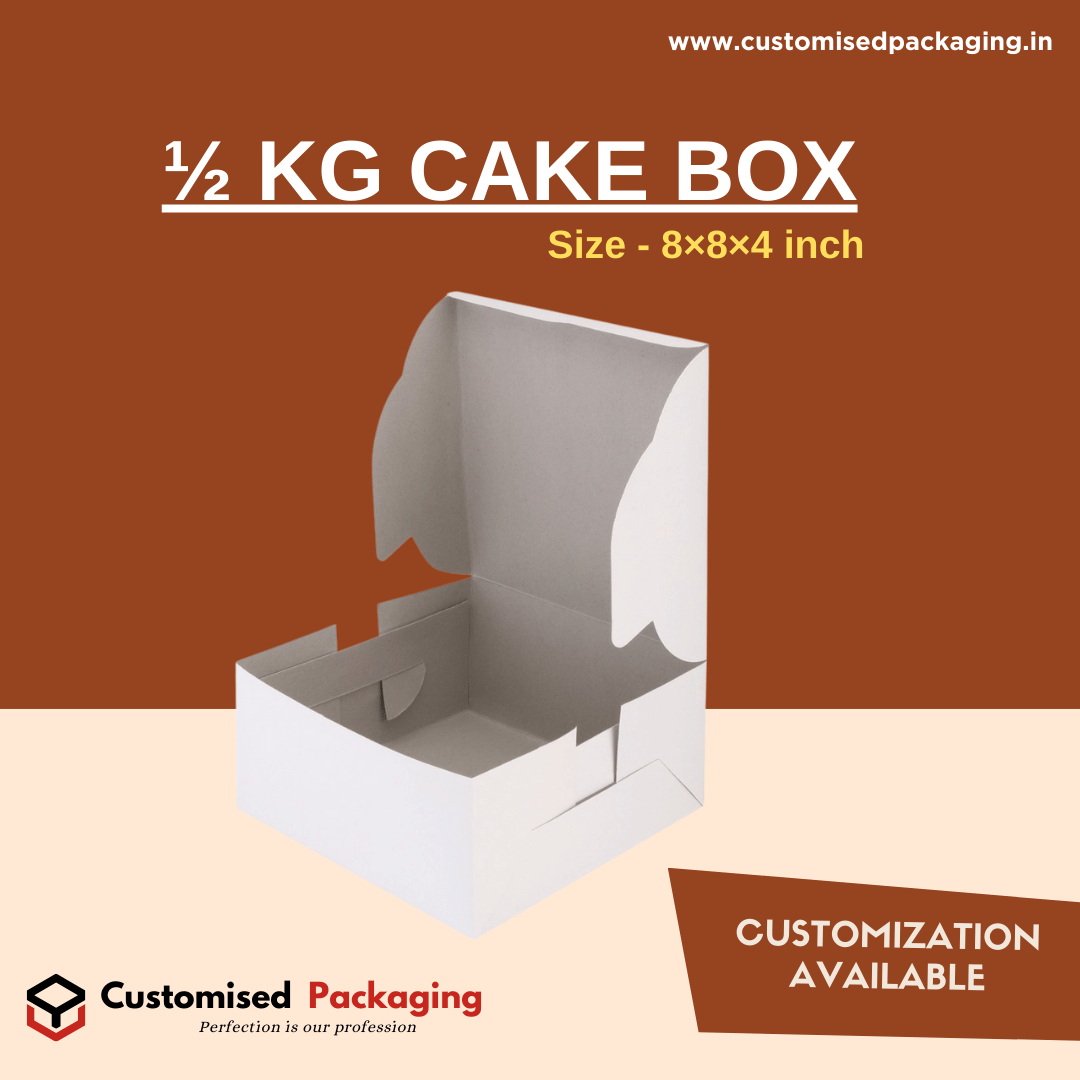 1/2 kg Packaging cake Box