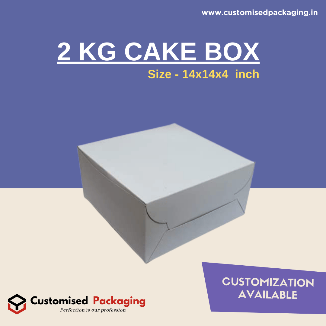 2 kg Packaging cake Box