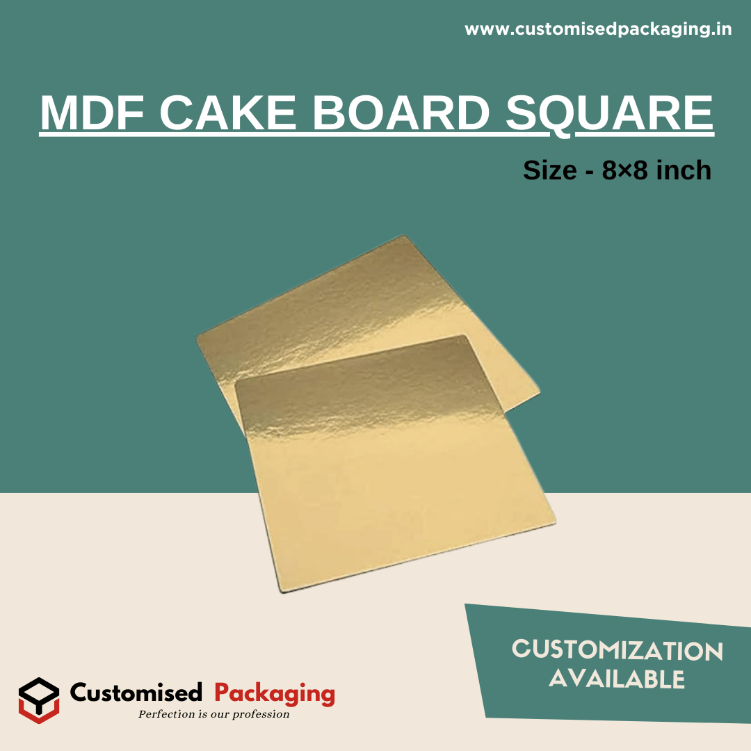 MDF Cake Board Square