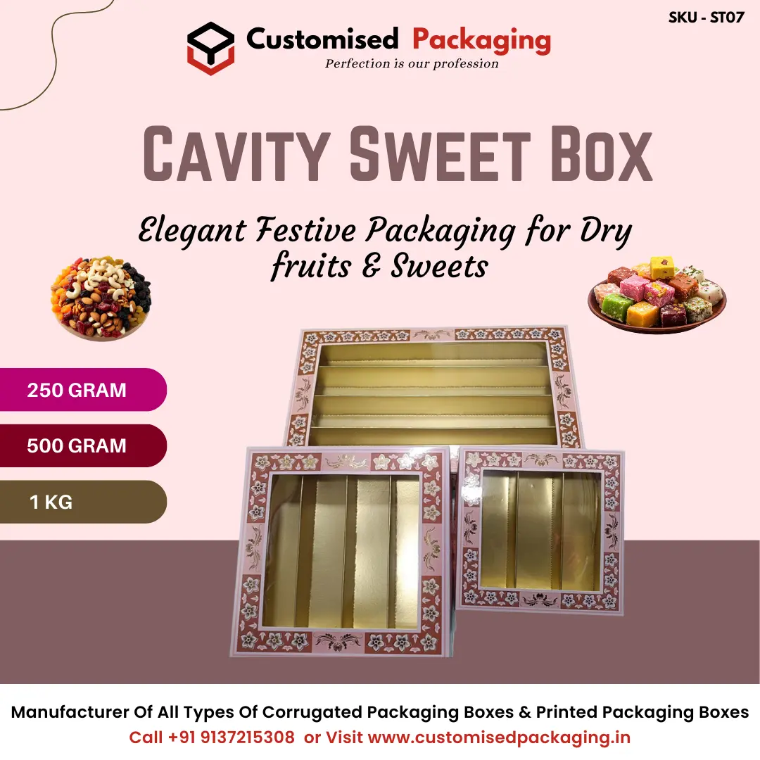 Sweet Box With Cavity