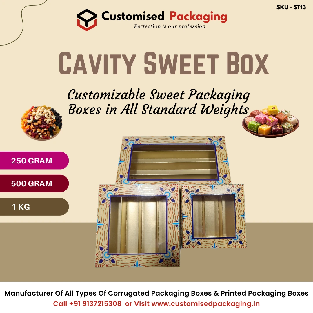 Sweet Box With Cavity